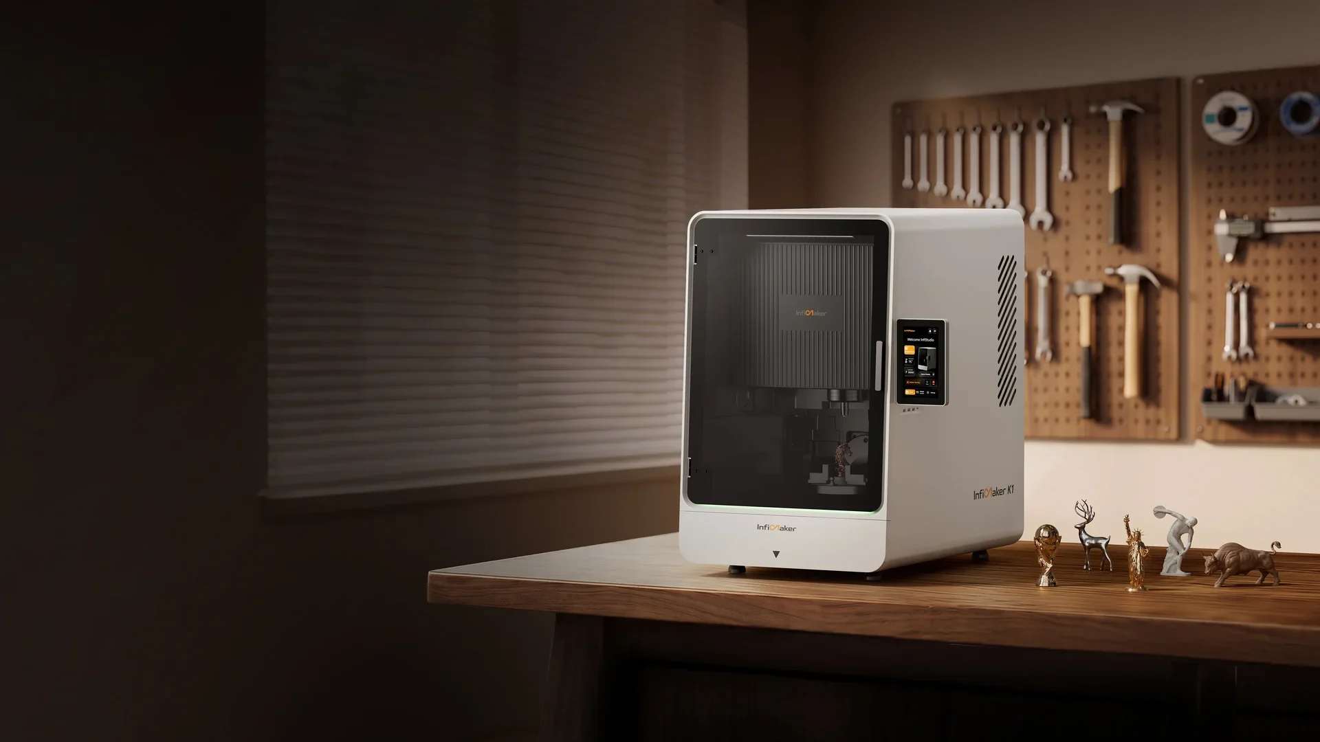 InfiMaker K1: AI-Powered Desktop CNC