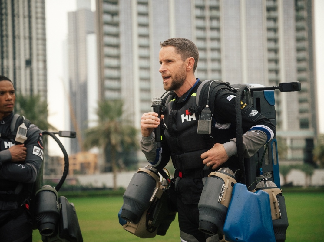 Jet Suit Makes Human Flight Real 
