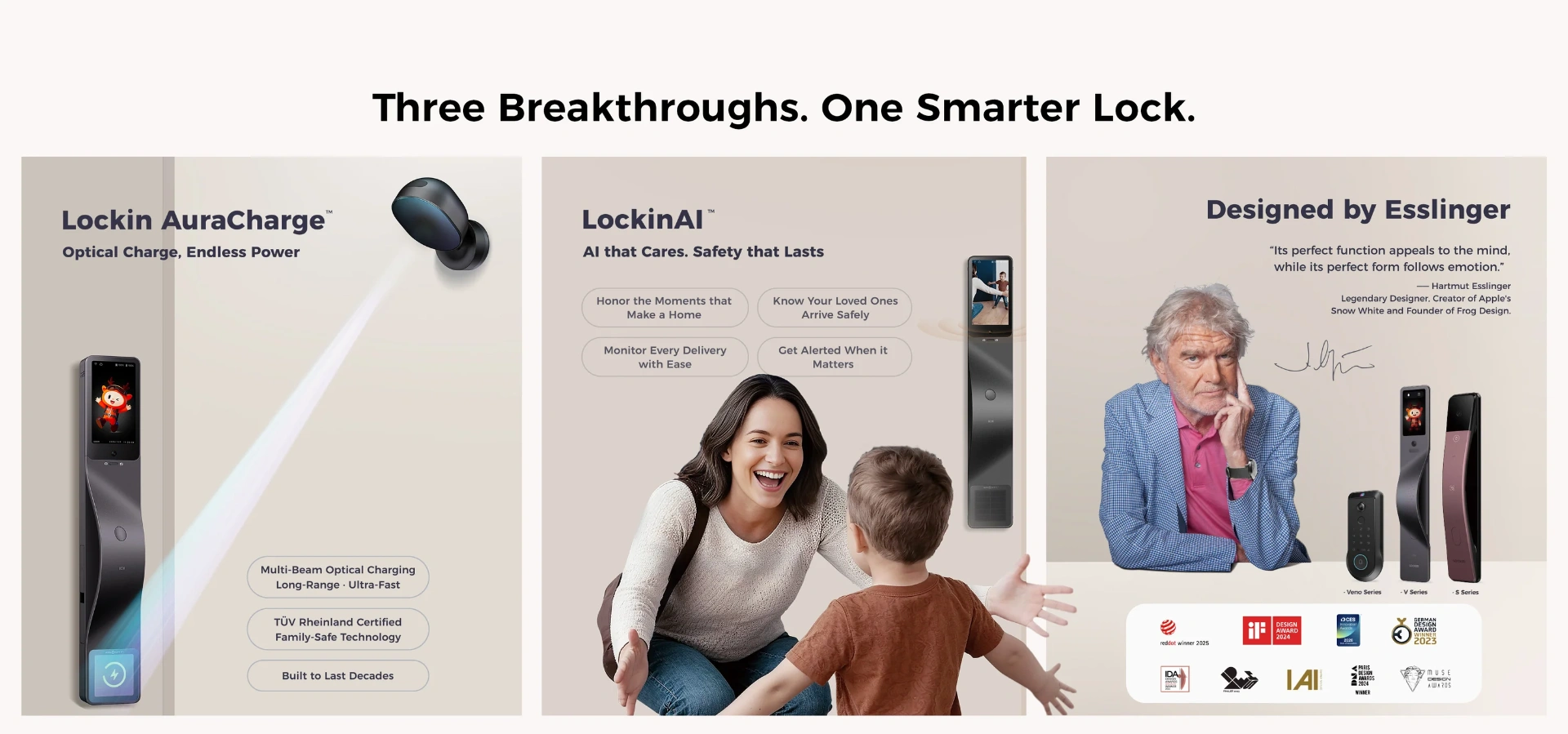 منتج Lockin V7 Max يقدم قفلًا ذكيًا يعمل بالشحن البصري