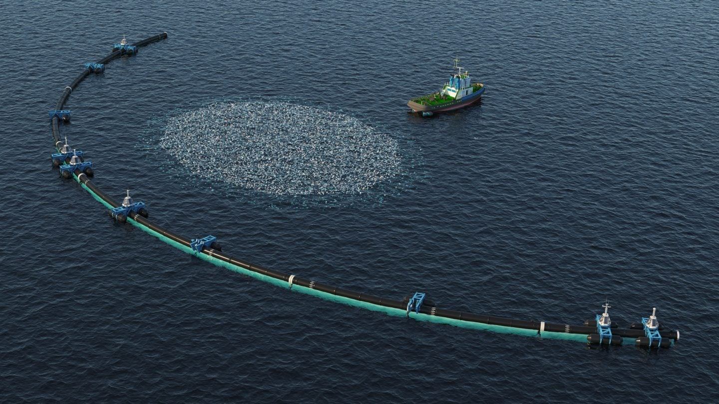 مبادرة The Ocean Cleanup تتجاوز للتو حاجز إزالة 50 مليون كيلوجرام من البلاستيك