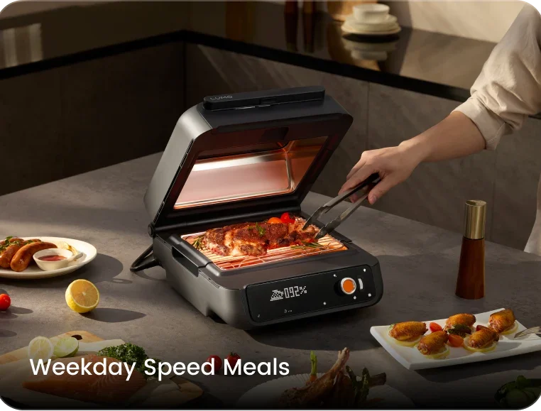 What Happens When AI Meets Infrared Indoor Grilling?