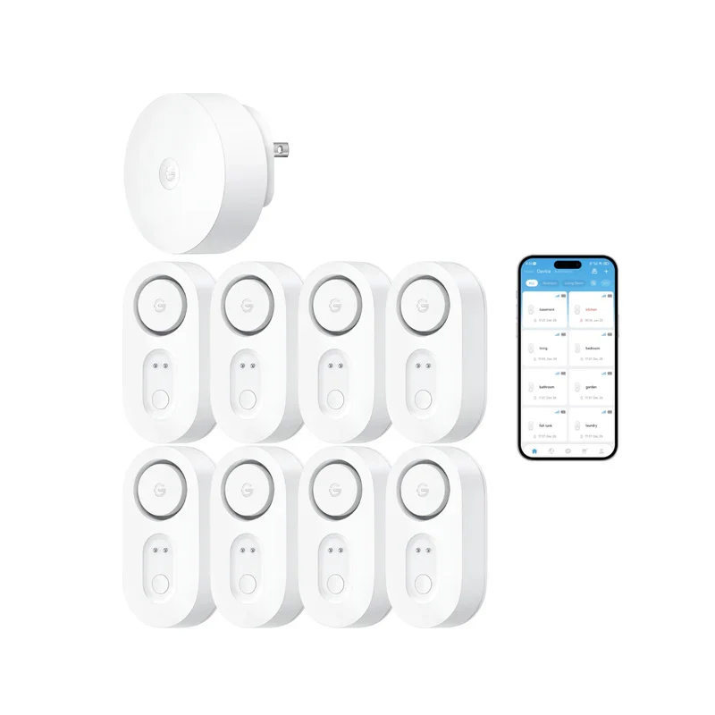 GoveeLife Water Leak Detector 1s: Extended Sensing For Hidden Leaks
