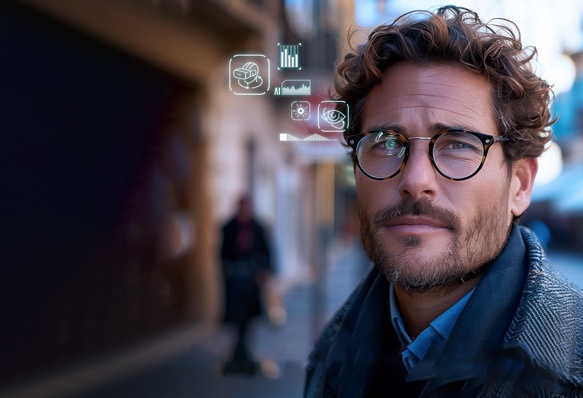 Nova AI يصمم العدسات متعددة المسافات حول عينيك أنت