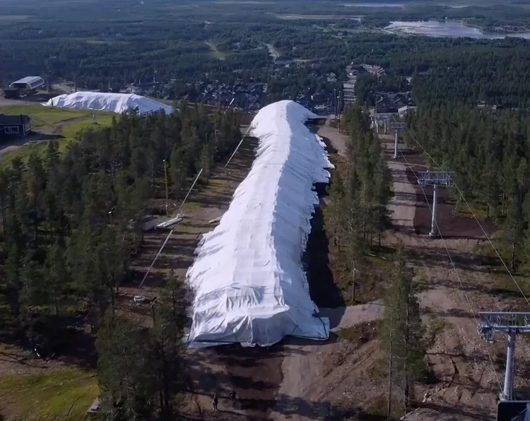 Snow Farming: Storing Snow for Future Ski Seasons