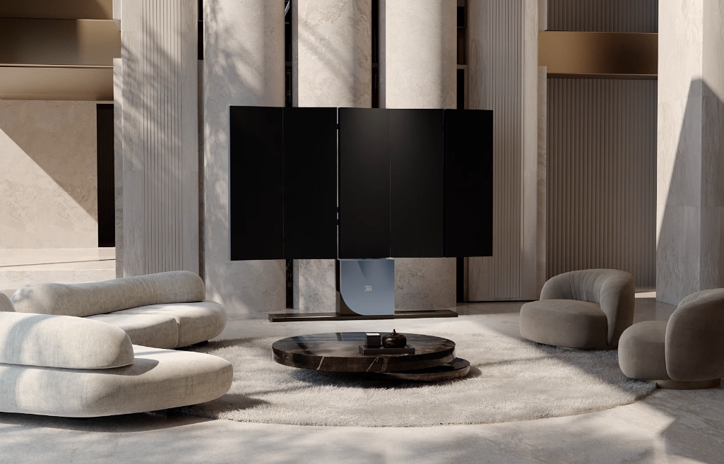 SEED BUGATTI N1 تلفاز MicroLED قابل للطي