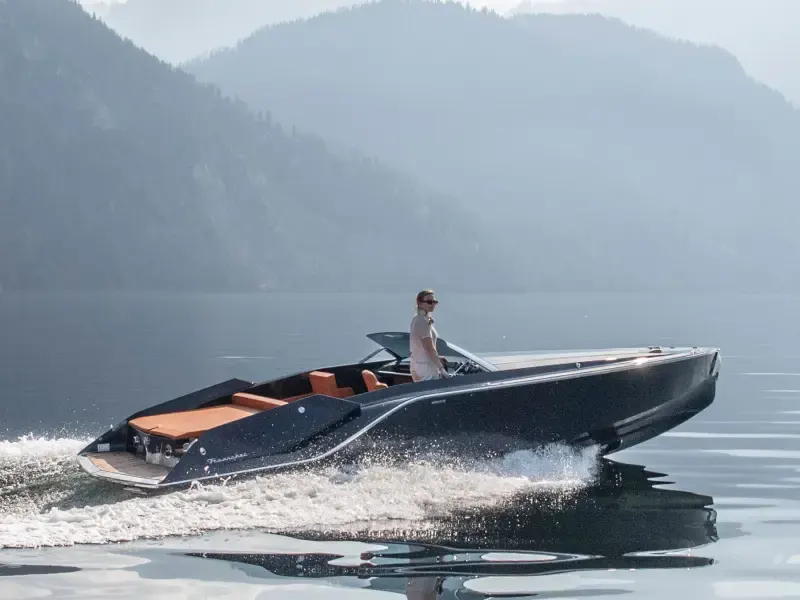 Porsche and Frauscher Built an Electric Boat Together