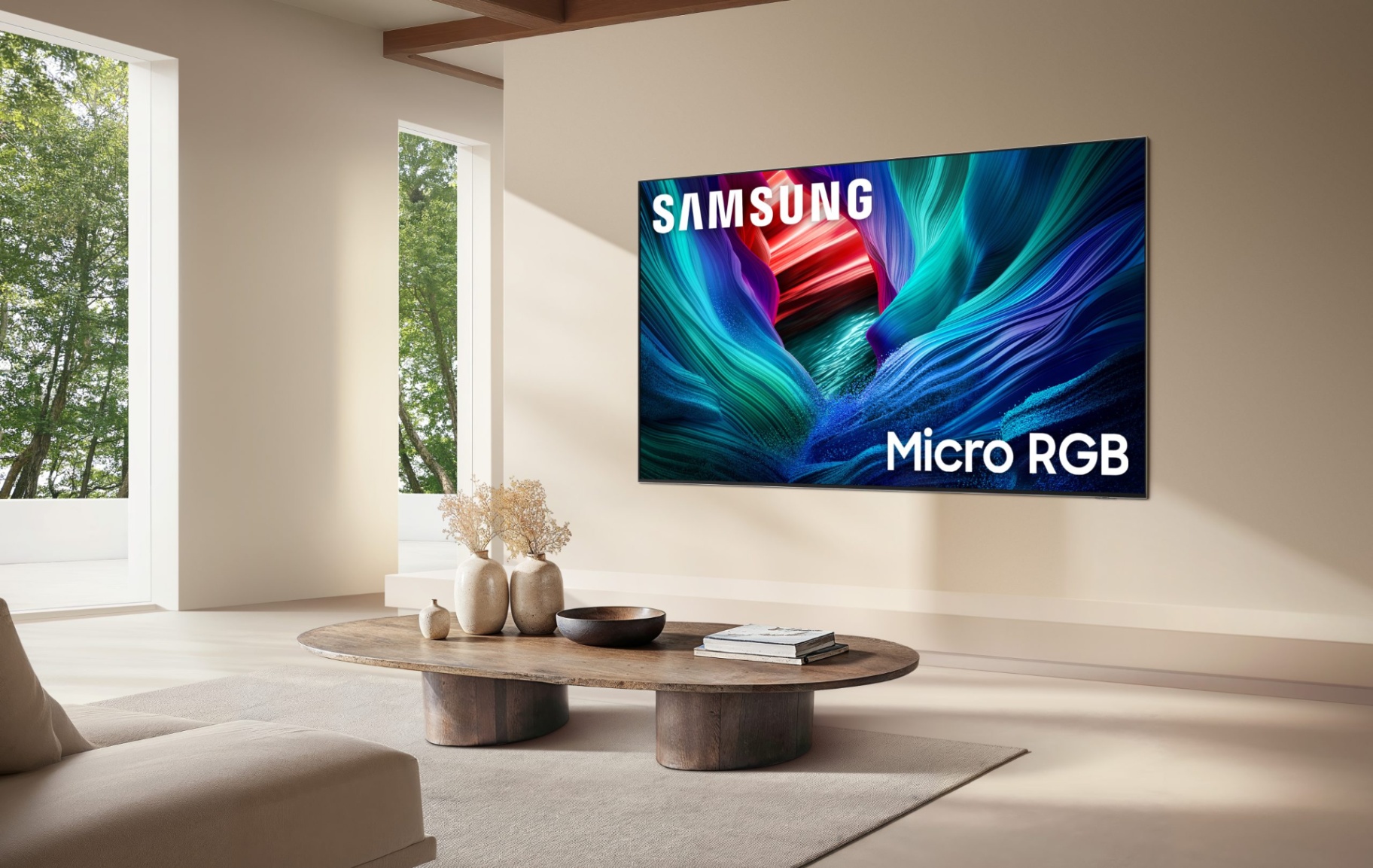 تلفزيون Samsung Micro RGB 115 بوصة