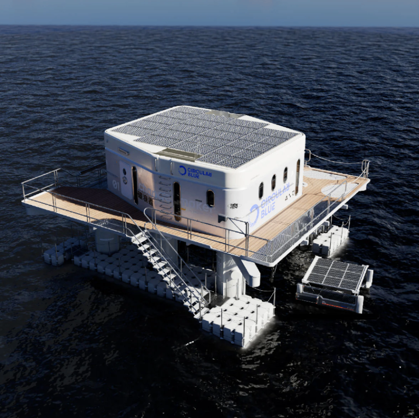 CircularBlue تعيد الحياة للبلاستيك البحري