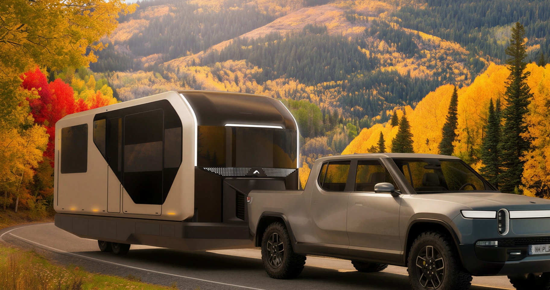 This Trailer Doubles as a Real Home on Wheels