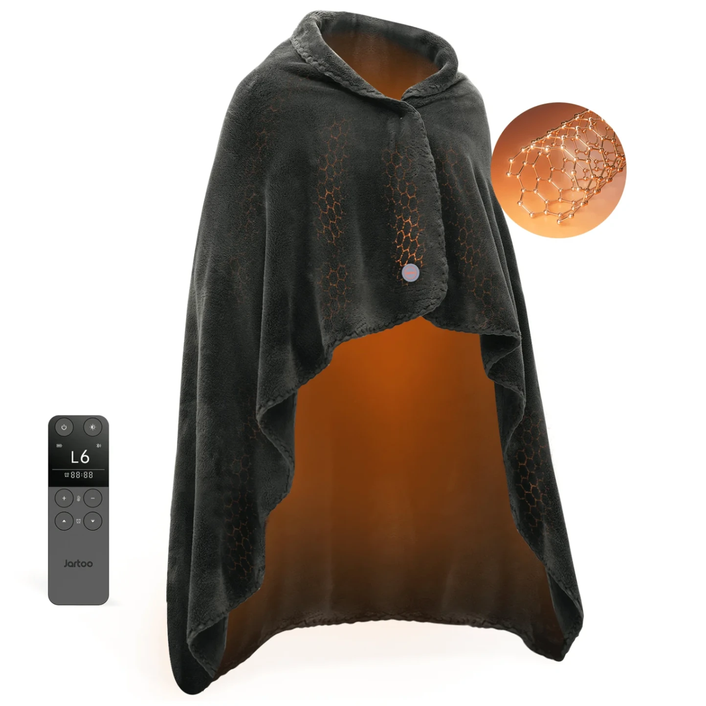 Jartoo Heated Blanket Makes Safe Warmth Simple