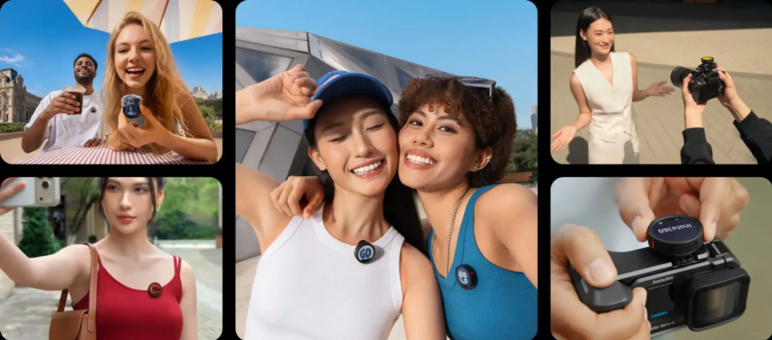 Insta360 Mic Pro: Wireless Mic With E-Ink Display