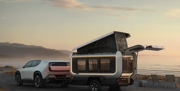 مقطورة Honda Base Station الذكية تعيد اختراع التخييم