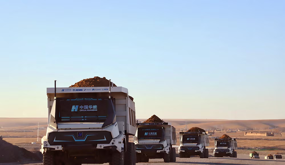 Mining Trucks With No Driver's Seat at All