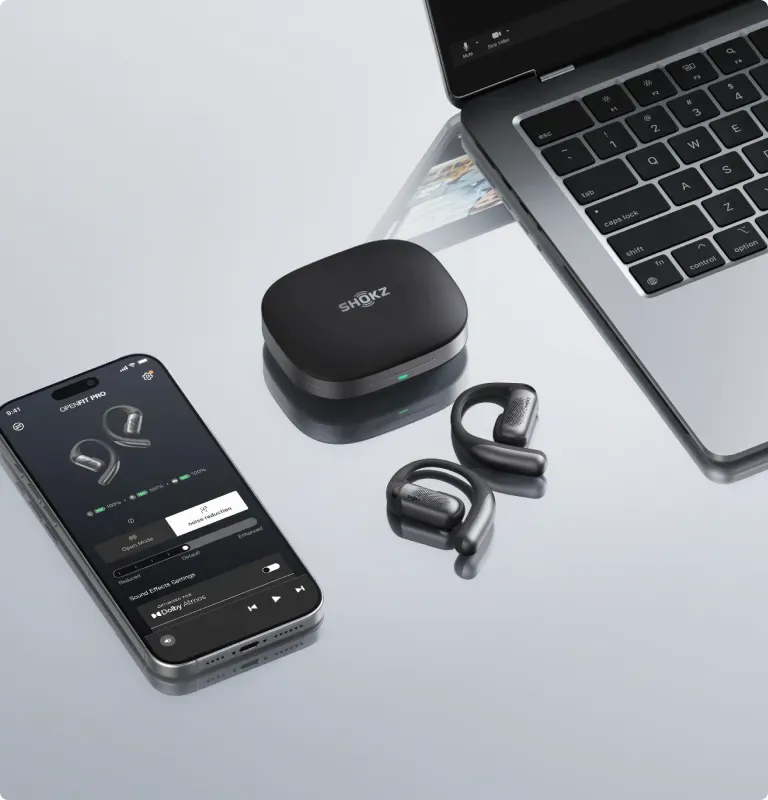 Shokz OpenFit Pro Open-Ear Wireless Earbuds