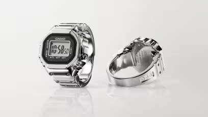 ساعة Casio CRW-001 على شكل خاتم