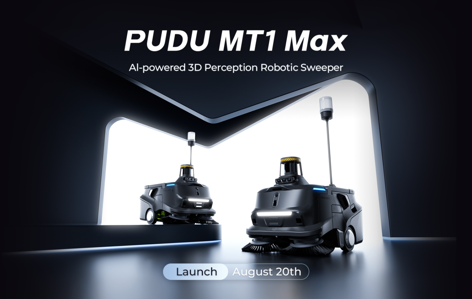 PUDU MT1 Max مكنسة تجارية ذكية للتنظيف الدقيق