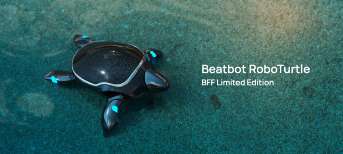 Beatbot تقدم RoboTurtle رمز الأمل للمحيطات