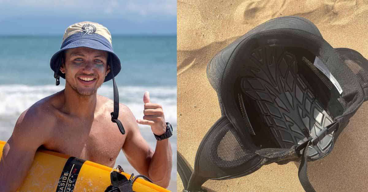 خوذة Surf Skull الواقية لركوب الأمواج