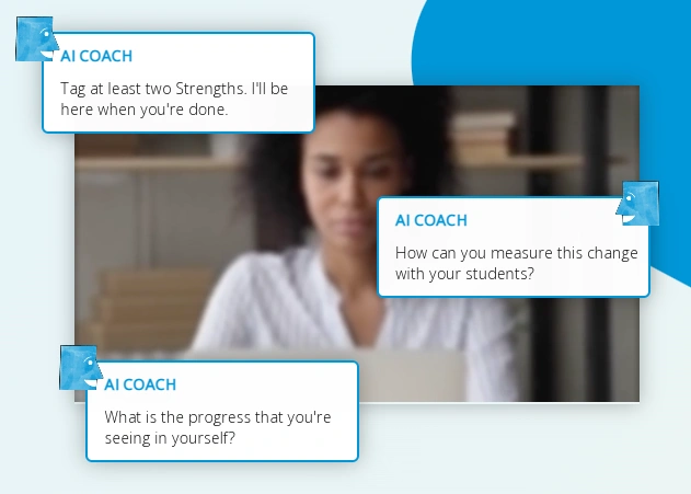 تدريب قائم على الذكاء الاصطناعي لتطوير الممارسات الصفية