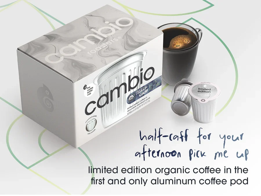 Cambio Roasters: Aluminum Coffee Pods