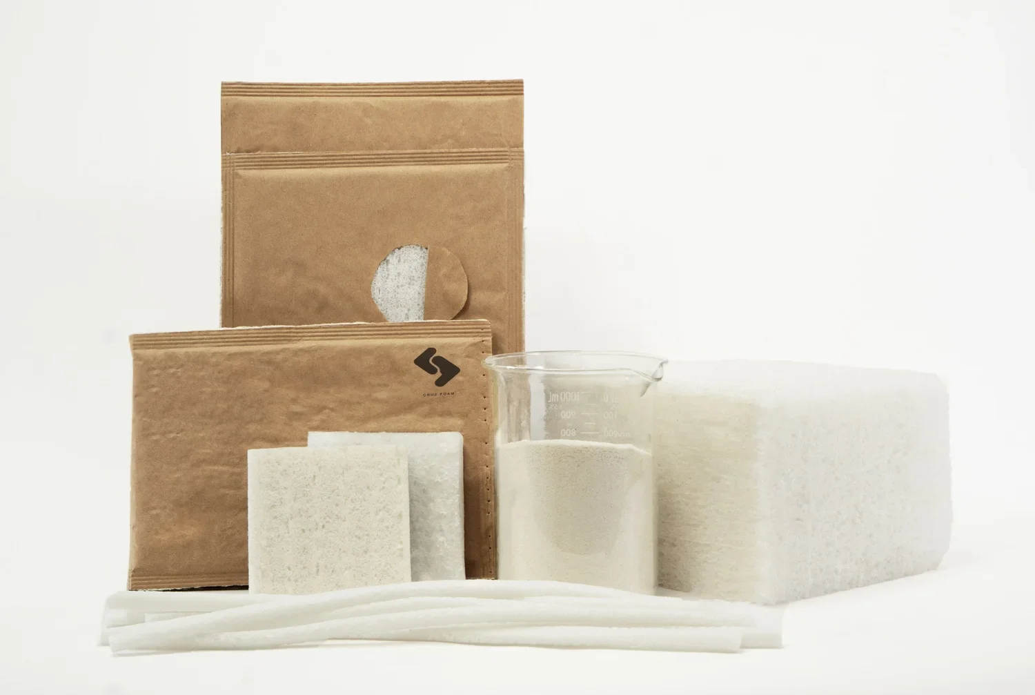 Cruz Foam Ends the Problem of Packaging That Never Goes Away