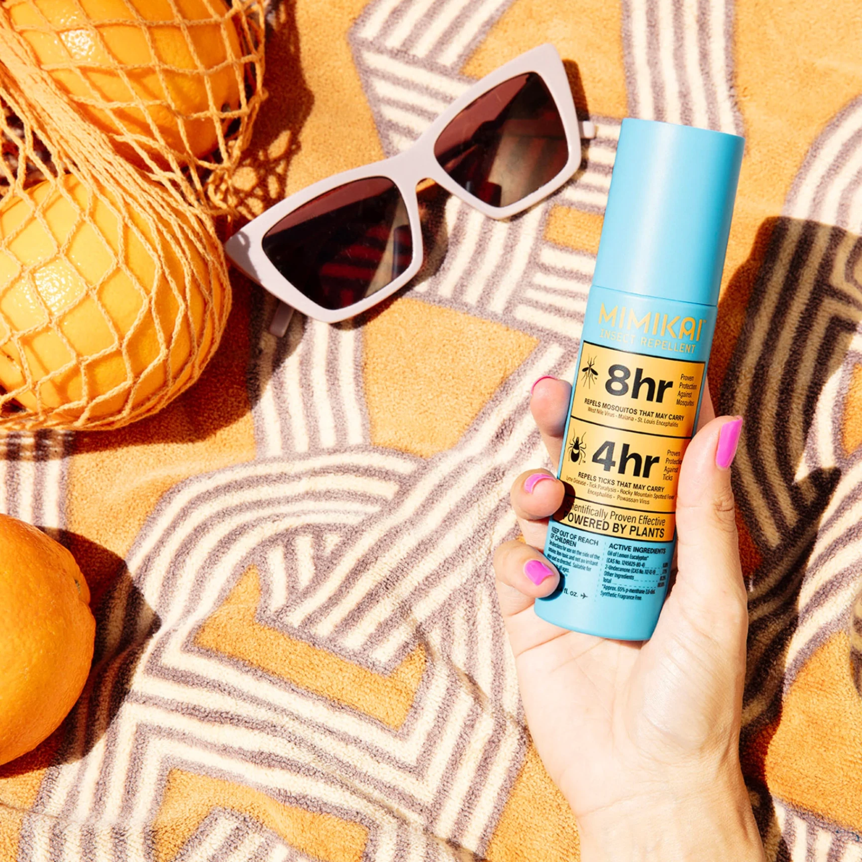 Plant-Derived Repellent Changes How Insects Detect Humans 